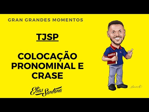TJSP | Colocação pronominal e crase | Vunesp