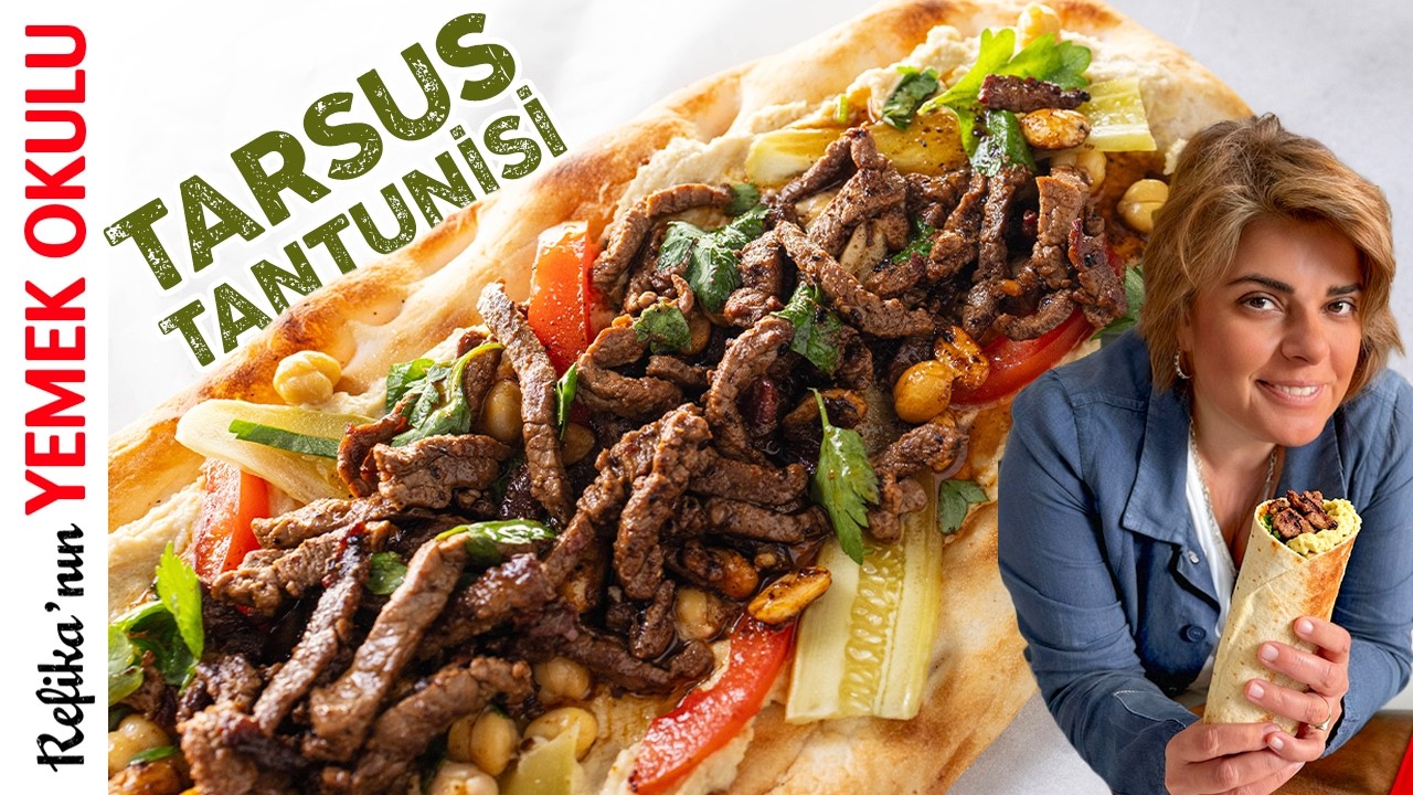 BÖYLESİNİ YEMEDİNİZ! Evde Tantuni Tarifi 🔥10 Dk’da Evde Humuslu Et Dürüm Tantuni Nasıl Yapılır?