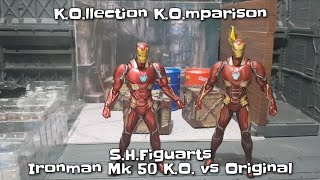K.O.llection K.O.mparison S.H. Figuarts Ironman Mark 50