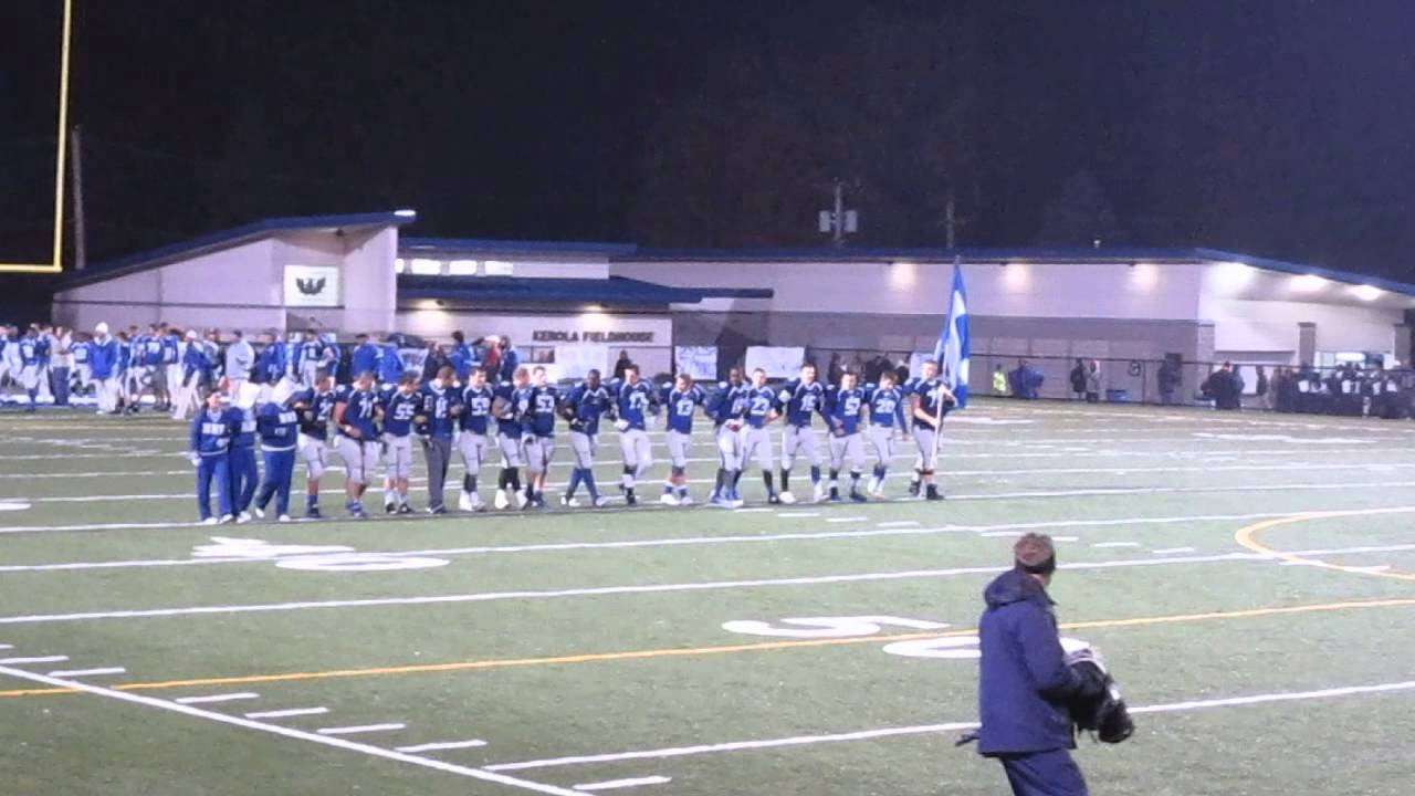 Hubbard Eagles Final Home Game Oct 31 2014 Hubbard Ohio YouTube