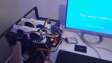 Mining Rig Update | Windows 10 Install | Installing Windows 10 On BTC 250c Mining Motherboard