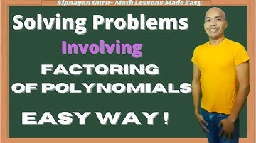 Easy Way of Solving Math Problems | Application of Factors of Polynomials