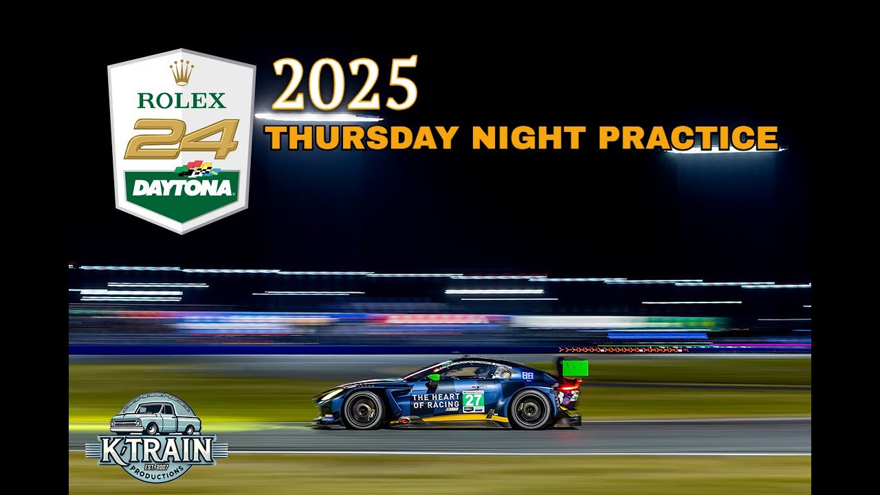 2025 Rolex 24 Thursday Night Practice