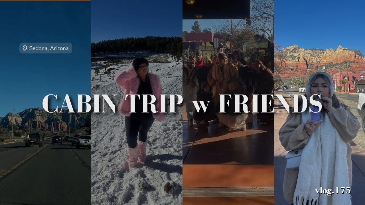 first trip of the year!🌨️🪵❄️ | CABIN TRIP 2026 | vlog 175