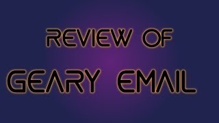 geary email review (2014)