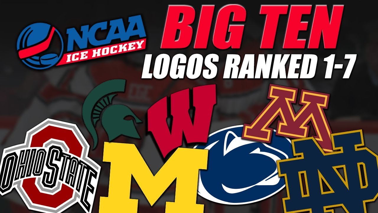 NCAA Big Ten Logos Ranked 17 YouTube