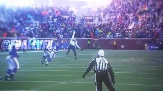 Baldwin Channels Odell Beckham with One Handed Catch!   Seahawks vs  Vikings   NFL