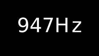 Speaker Sound Test 947Hz