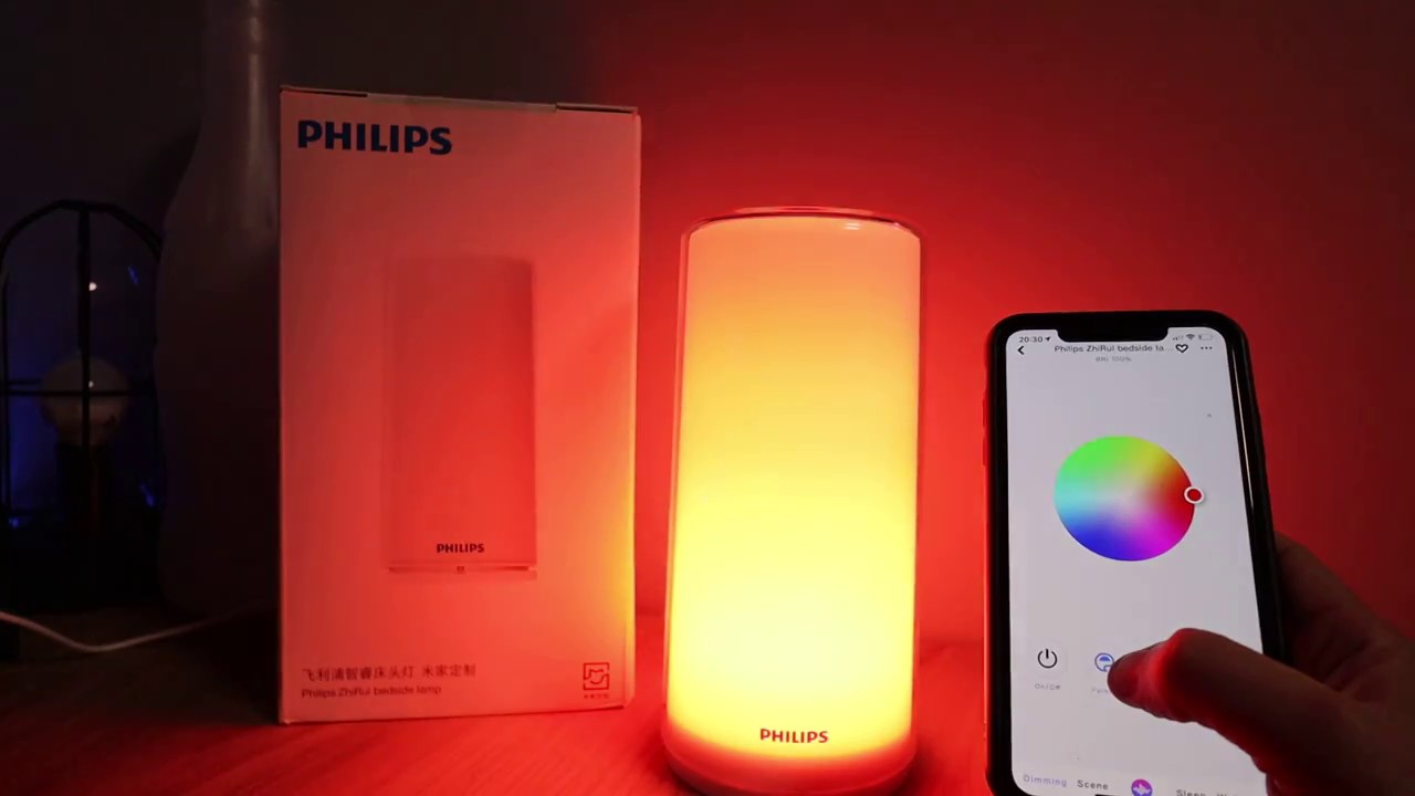 Test de la lampe Xiaomi Philips Zhirui, Tests