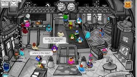 Clubpenguin how to get the ruby and secret background