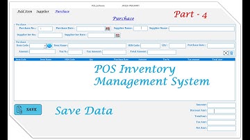 POS Inventory Management System in excel vba Part 4 // @excelshambhu
