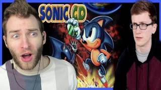 A SECRET SONIC GAME!! Reacting to Sonic CD | The Best Worst Sonic Game by Scott The Woz