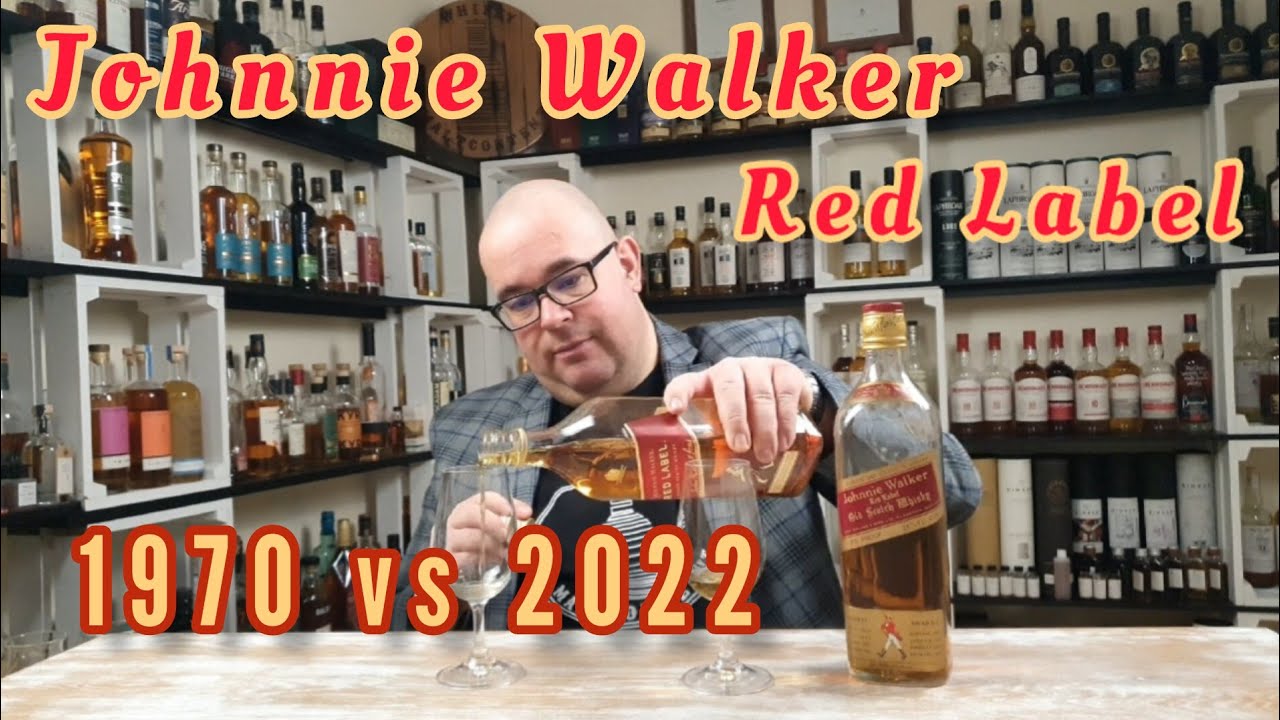 67 JOHNNIE WALKER RED LABEL 1970 vs 2022 - still the same whisky