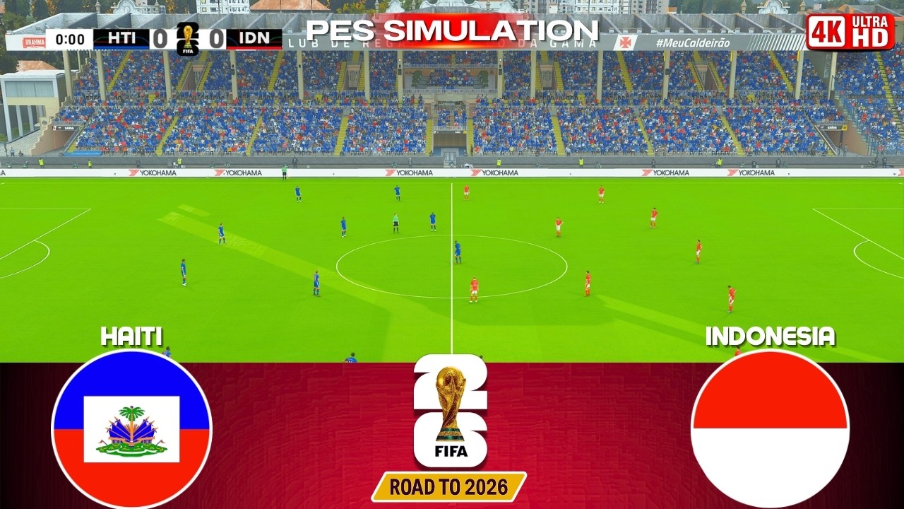 🔴Haiti vs Indonesia | FIFA World Cup 2026 Group - Stage Match | PES 2021 Gameplay #worldcup2026