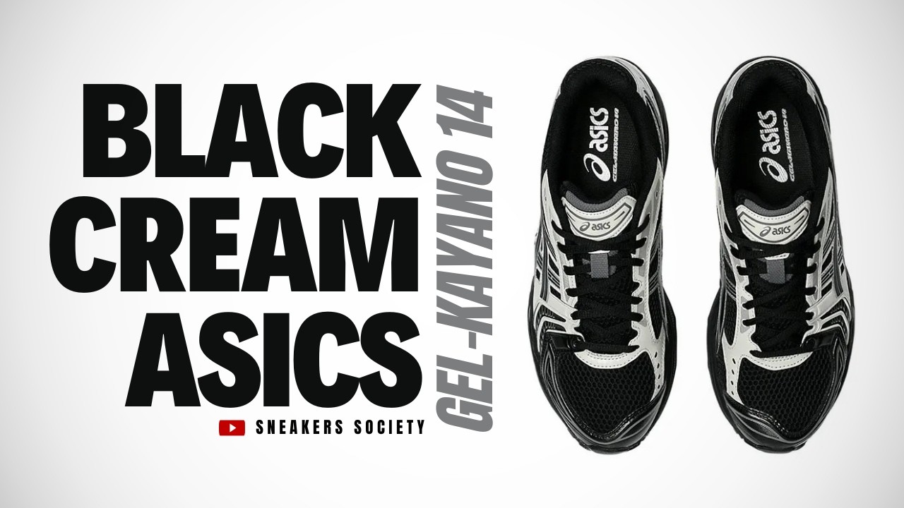 BLACK CREAM 2026 Asics GEL-Kayano 14 | DETAILED LOOK + PRICE - YouTube