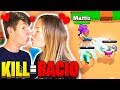 1 KILL = 1 BACIO con la MIA RAGAZZA - BRAWL STARS CHALLENGE!!😘