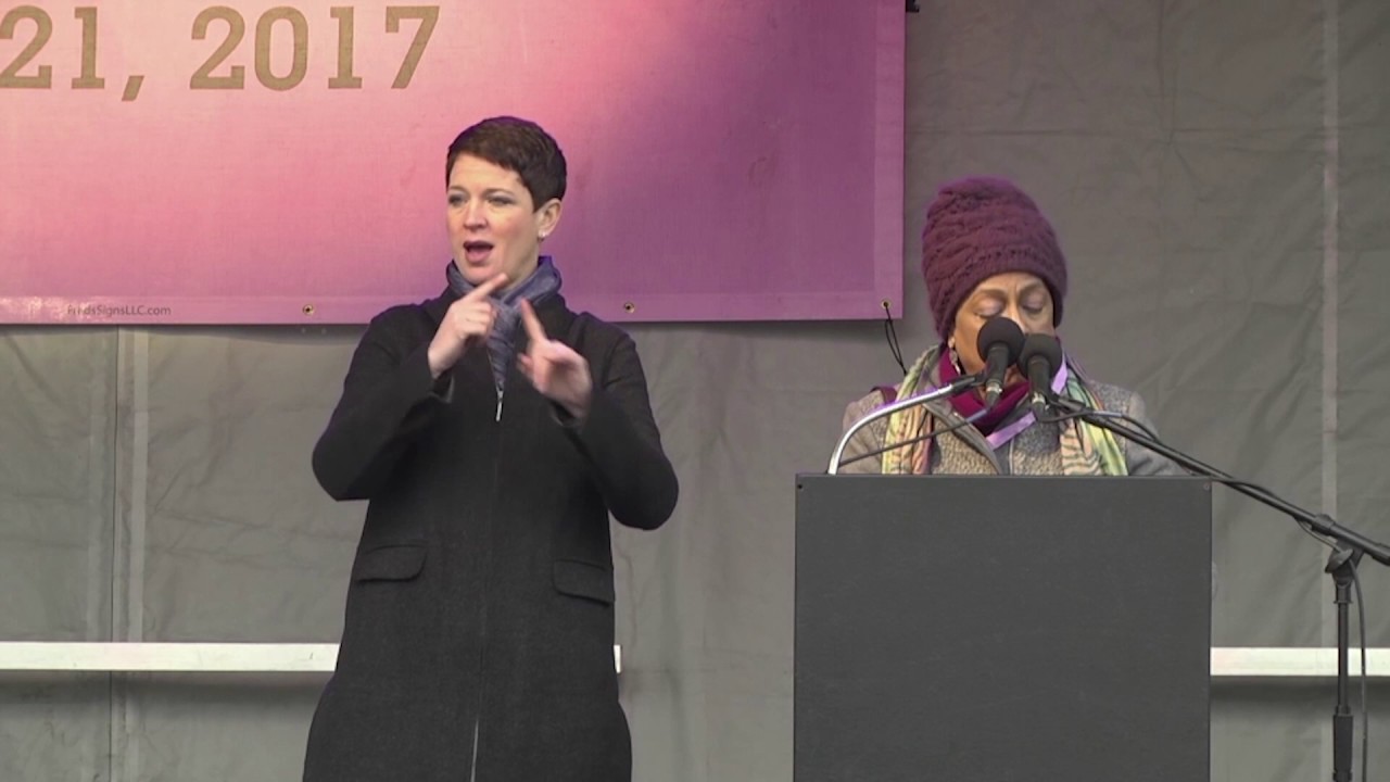 Brenda Shelton-Dunston @ The Women's March on Philadelphia
