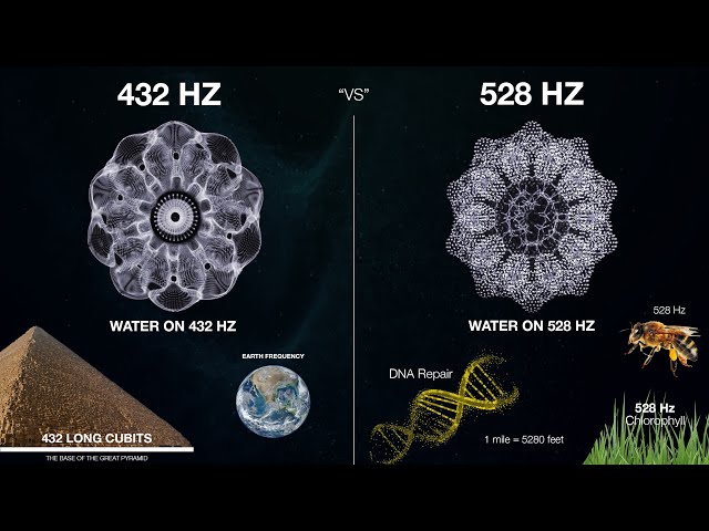 432 Hz and 528 Hz EXPLAINED: The Most Powerful Frequencies in The Universe class=