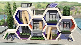 Modern Dorms | The Sims 4 - Speed Build (NO CC)