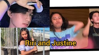 Riri 'bangus Queen 👑' and Justin TIKTOK COMPILATION