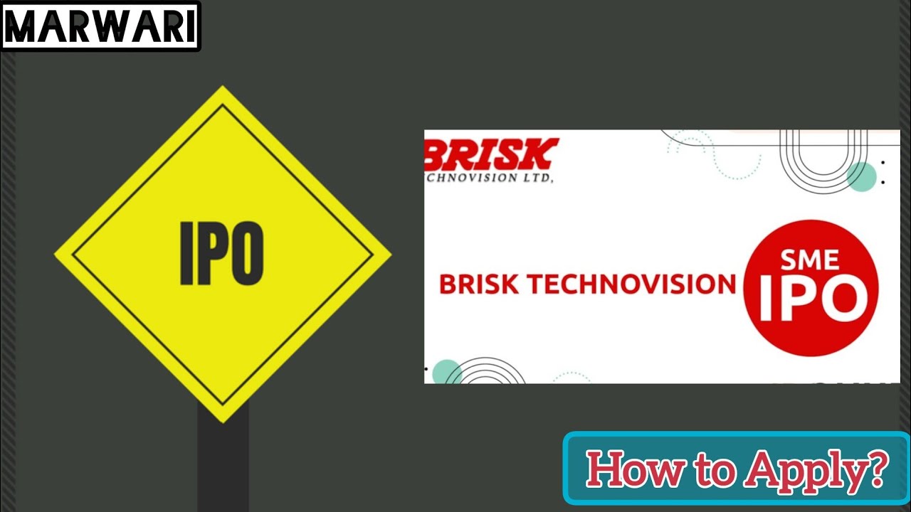 Brisk Technovision IPO| Angel One | How to apply? | Marwari |