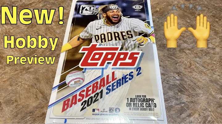 NEW RELEASE!  OPENING UP A HOBBY BOX OF 2021 TOPPS...
