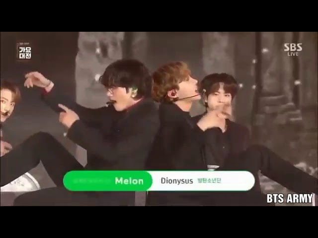 BTS Live Full Performance @ SBS Gayo Daejun 2019 Dionysus class=