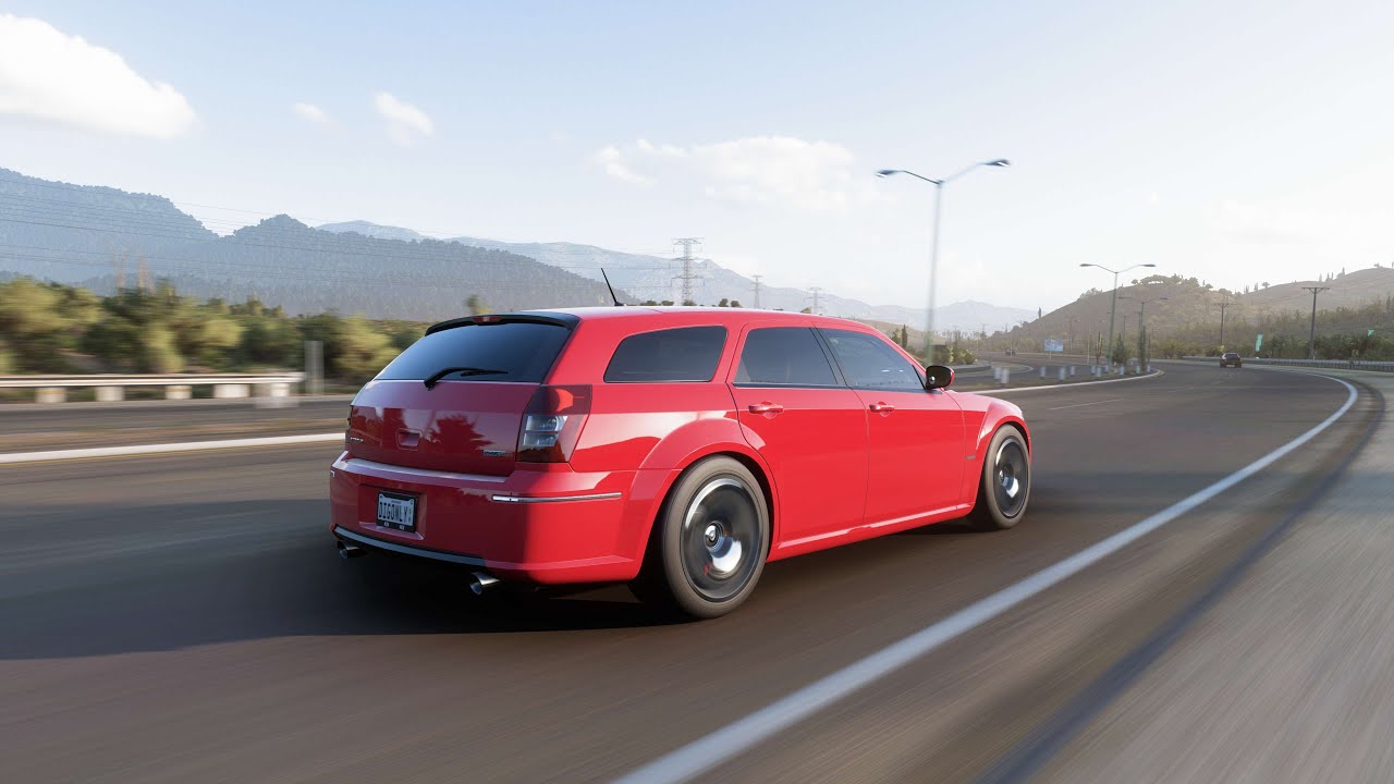 Forza Horizon 5 - New Car! HellCat Swapped Dodge Magnum SRT! 4K 60FPS