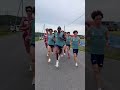 Ekiden Team Workout: 3 × 5 km #running #ekiden