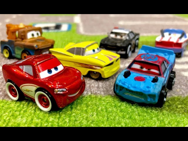 Disney Cars Mini Racers Cruisin Lightning McQueen & Fishtail