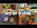 Keto Full Day of Eating | Cooking Easy and Delicious Meals | Green Chef | Vacation Slim Down Day 6