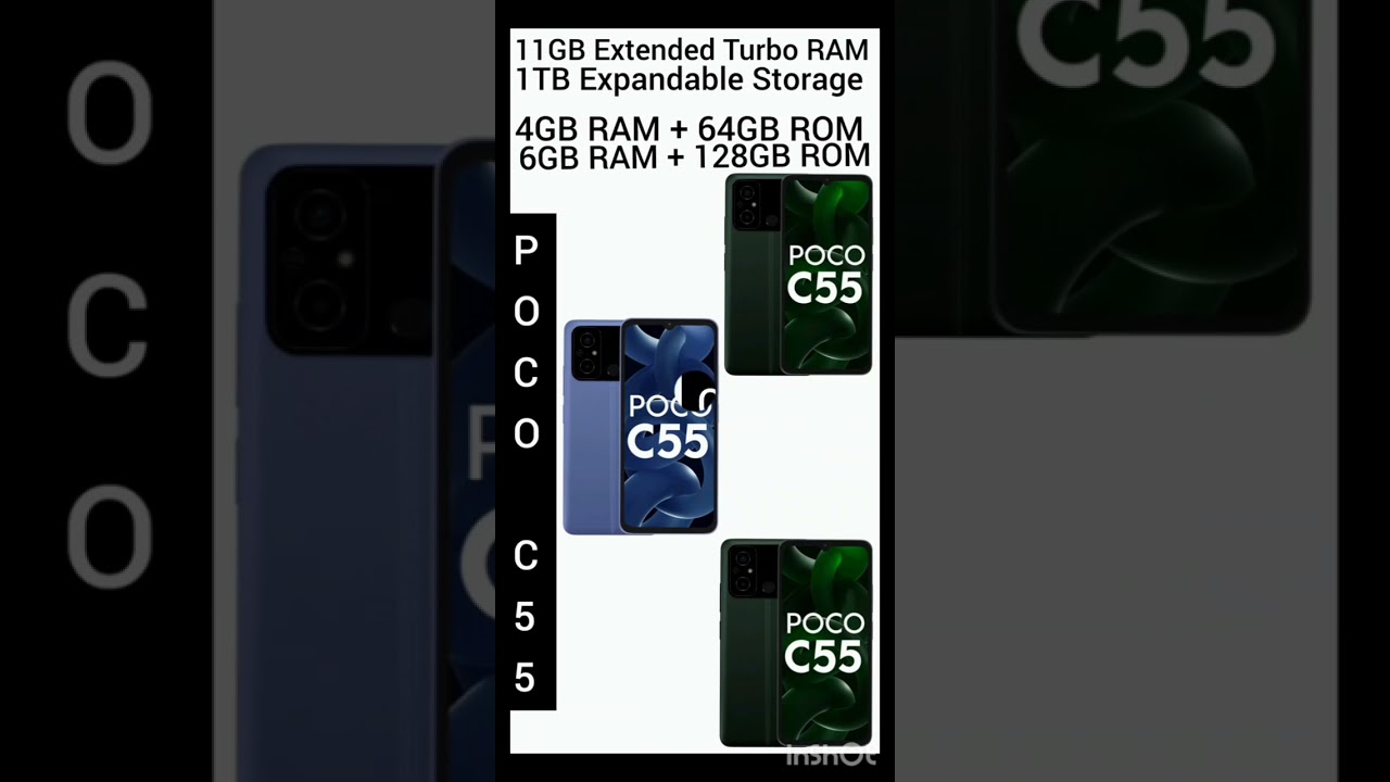 POCO C55 6+128GB Under 𝟭𝟬𝗞 Best Budget 