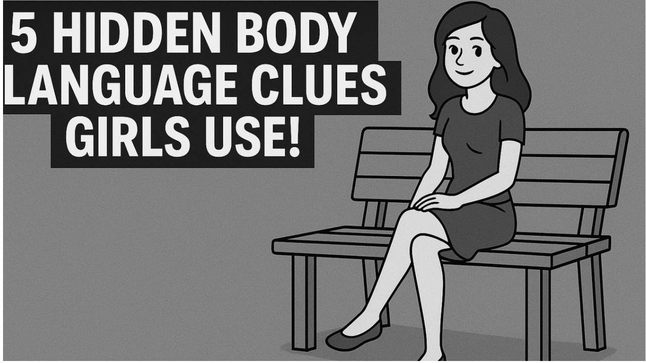 5 Hidden Body Language Clues Girls Use! - YouTube