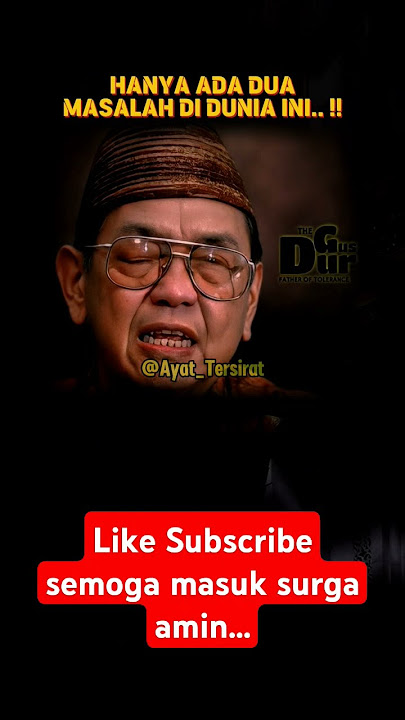 Gitu aja kok repot - Gus Dur 😂 #gusdur #khabdurrahmanwahid #abdurrahmanwahid