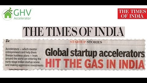 Global startup accelerators hit the gas in India