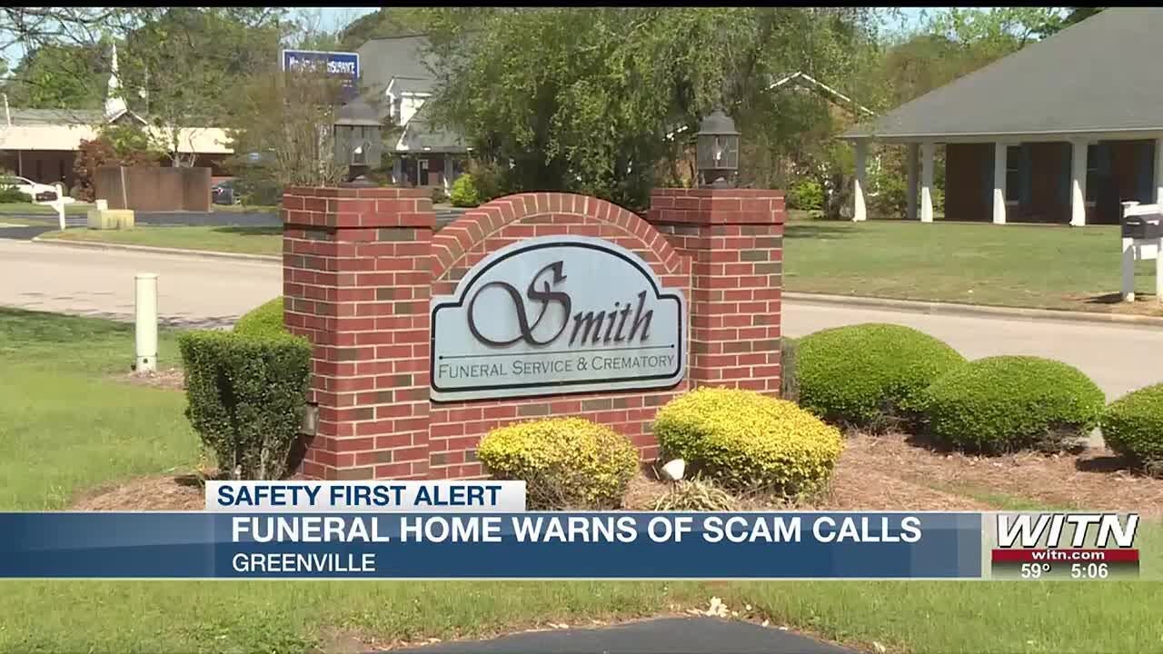 Funeral home warns of scam calls