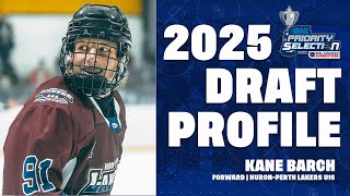 2025 #OHLDraft Prospect Profile: Kane Barch (Huron-Perth Lakers)