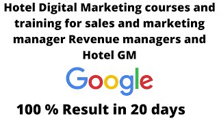 Hotel sales marketing manager @ tips ...