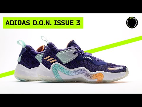 Видео: adidas D.O.N ISSUE #3: Обзор и тест баскетбольных кроссовок Донована Митчелла