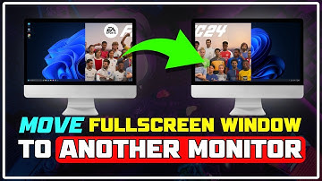 How to Move a FULLSCREEN GAME WINDOW to Another MONITOR in Windows 11/10  [FULL GUIDE]