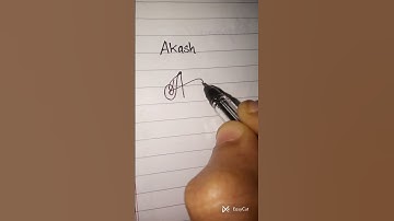 writing akash #viral #youtubeshorts #trending