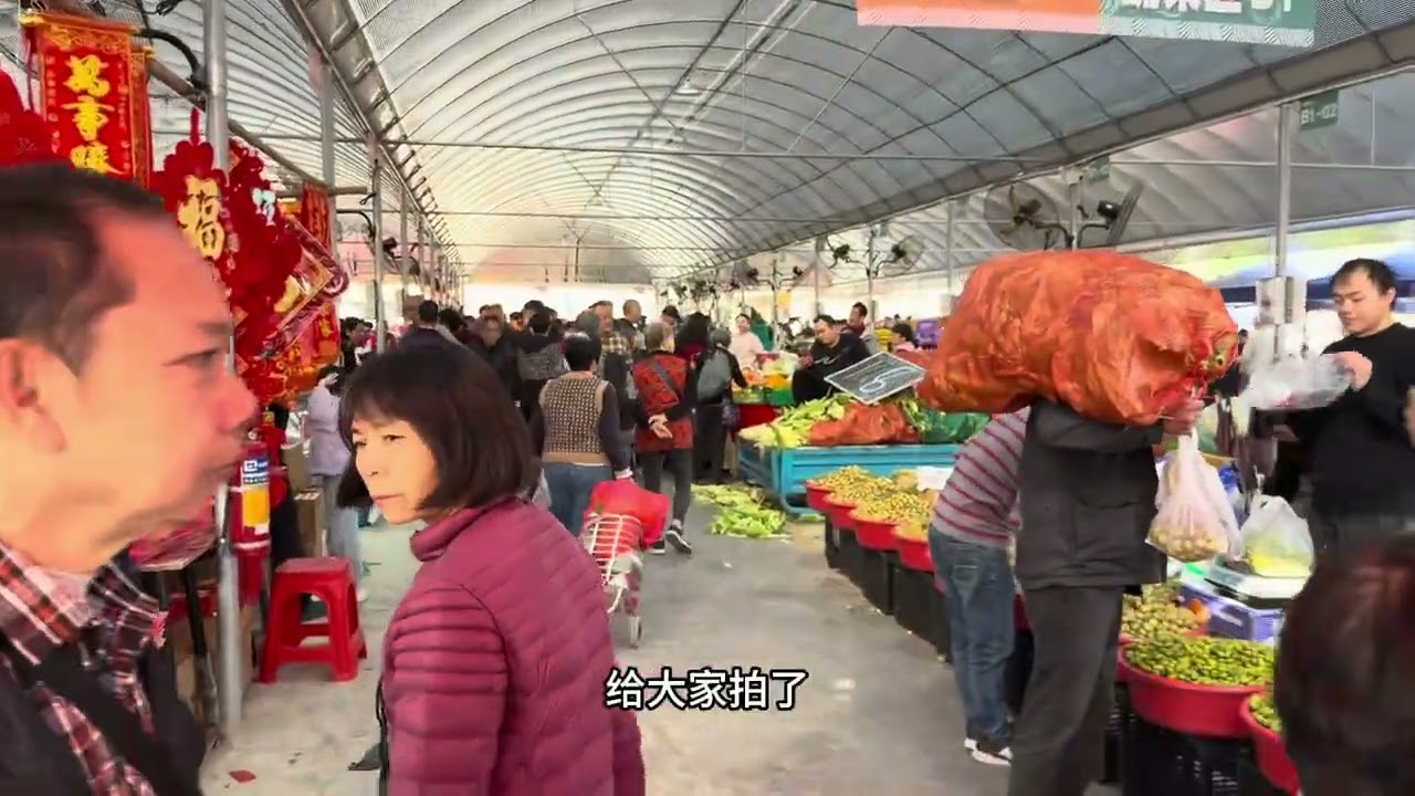 顺德乐从最热闹的墟市，每逢二五八，这里人山人海