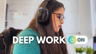 This is how I activate my Deep Work mode 🎯 (with free Deep Work mind map!)