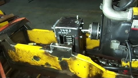 Building a 1650 Cub Cadet 4 wheel drive part 1of 27
