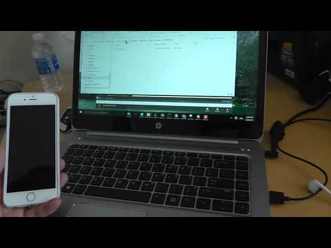 2-minute Video: How to backup iPhone to external drive on windows (for Mac see description)