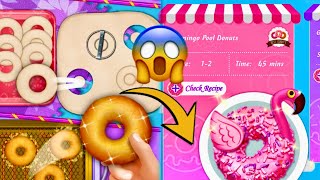 Amazing Flamingo Donuts Maker! 🦩🍩 DIY Pink Desserts Cooking Game for Kids screenshot 4