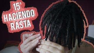 15 MINUTOS HACIENDO RASTAS - Como peinar Dreadlocks