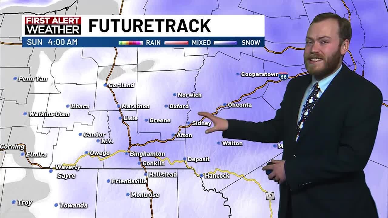 FIRST ALERT: Heavy snow overnight will lead to snow accumulations - YouTube