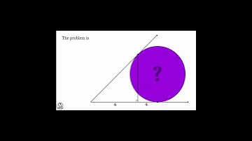 Area of Circle | Circle in between two Tangent Lines problem | Advanced math problems | Mathematics