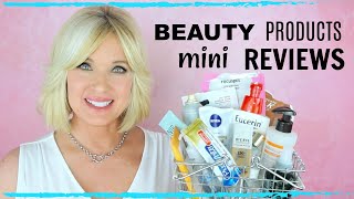 BEAUTY PRODUCTS MINI REVIEWS! MAKEUP, SKINCARE, BODY & HAIR CARE!